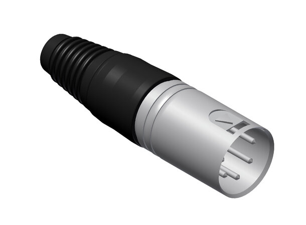 Procab VC5MX Kontakt/plugg XLR connector 5-pole Han cable bulk 